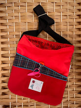 Load image into Gallery viewer, Red Knit Fit Crossbody Bag